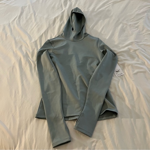 New Alo Warm Airlift Hooded Runner Size Small $98 - Picture 5 of 11